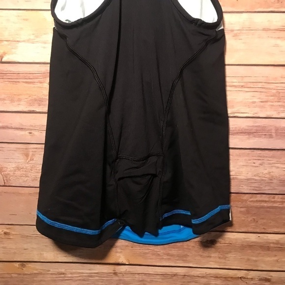 Lululemon Cardio Kick Tank Top Size 6 Blue black - Picture 6 of 6